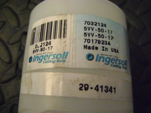 Ingersoll Facemill Cartridge 5VV-50-17 for Multiple Geometry Facemill