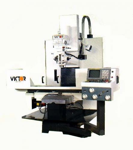 38&#034; x 20&#034; y victor 1654dcm new cnc mill-vmc, fanuc 20fa, 5 hp spdl, #40 nmtb tap for sale