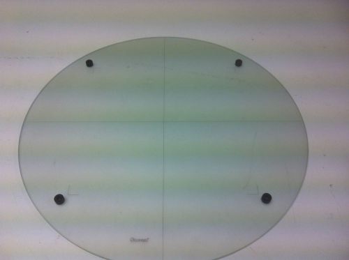 Starrett Glass Crosshair Chart with Chart Lugs