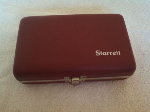 Starrett no. 650 series back plunger dial test indicator for sale