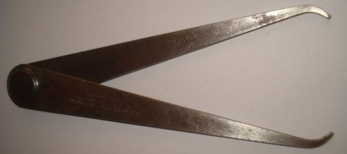 VINTAGE 5 INCH OUTSIDE CALIPERS MADE BY THE GARLOCK PACKING CO. CHICAGO, ILL.
