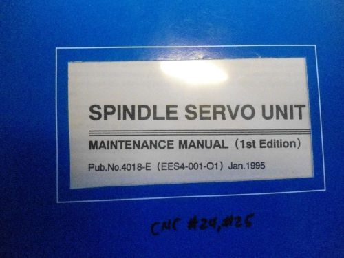 OKUMA OSP 7000-700 MANUAL SPINDLE SERVO UNIT