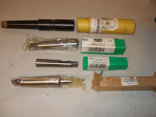 Lot of 4 New Old Stock Morse Taper Shank Sockets