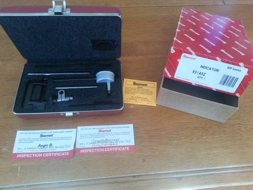 Starrett 651a5z dial indicator w/o deep hole attachment for sale