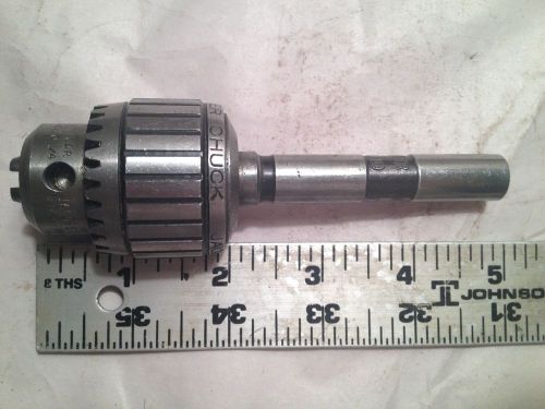 Machinist lathe tool jacobs ball bearing super chuck #8-1/2&#034; 1/4&#034; cap for sale