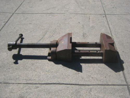 (really rare) super heavy duty large sheldon machine co.drill press vise no d-6 for sale