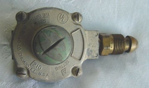 Bastian Blessing Co. 210 Gas Regulator FOR PARTS USA made
