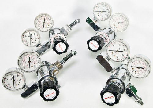 Set of 4x Canox 200-100  Gas Pressure Regulators
