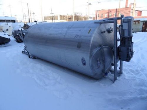 1500 gallon a&amp;b process mix tank s/s agitated for sale