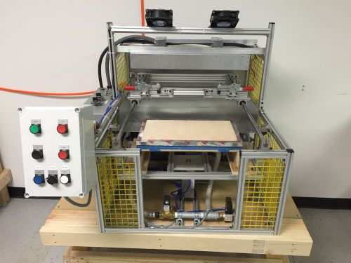 SIBE AUTOMATION VACUUM FORMING MACHINE 12&#034;X18&#034; THERMOFORMING TABLETOP