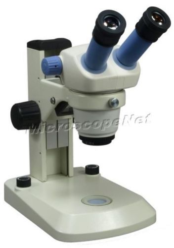 7.5x-90x zoom stereo binocular microscope with dual led lights for sale