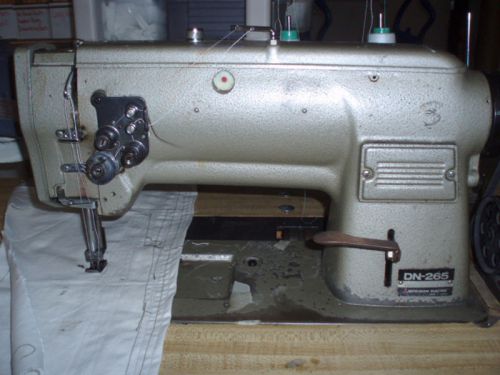 Mitsubishi DN 265 double top stitch industrial sewing machine