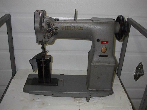SINGER  138G101 2NEEDLE LEATHER  POSTBED  NEEDLE FEED  INDUSTRIAL SEWING MACHINE