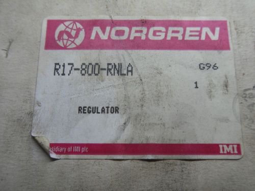 (e4) 1 nib norgren r17-800-rnla regulator for sale