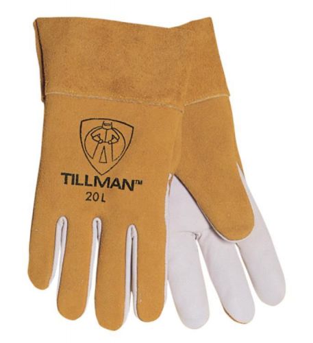 Tillman 20 Premium Top Grain Kidskin 2&#034; Cuff TIG Welding Gloves, X-Large
