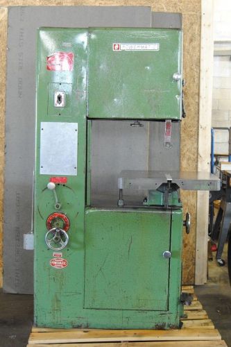 Powermatic #87  metal or wood cutting 20&#034; vertical band saw w/ 2 speed gear box for sale
