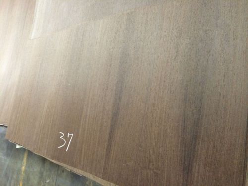 Wood Veneer Wenge 49x23 1pcs total 10Mil Paper Backed  &#034;EXOTIC&#034; RKO 37