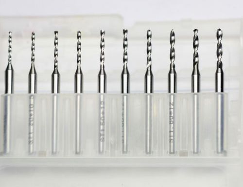 10pcs 1.05-2.0mm pcb drills for circuit board stainless steel smt for sale