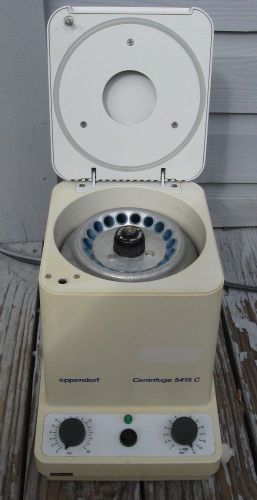 Eppendorf 5415C Micro centrifuge w rotor,  6 month warranty