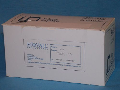 KENDRO SORVALL CENTRIFUGES #03243 TUBE, PC, 16ML QTY 50