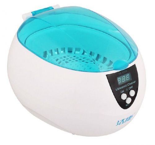 750ml digital ultrasonic cleaner dvd glass jewelry cleaner stainless steel 220v for sale