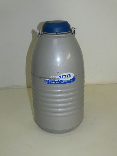 Taylor wharton cx100 5 liter dewar  ln2 storage liquid nitrogen canister for sale