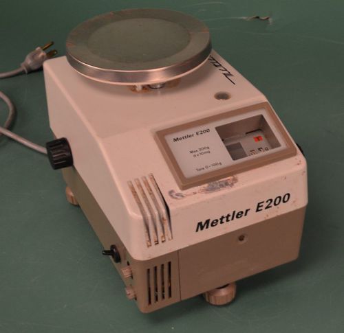 Mettler E200 Analog 200 Gram Scale