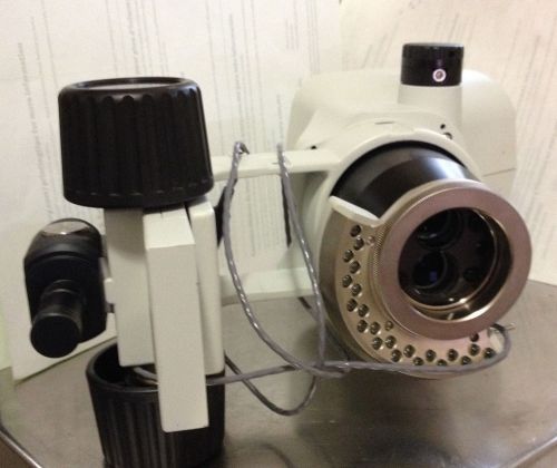 Olympus SZ51-60 Stereozoom Microscope &amp; SZ2-STB1 Bonder Arm, w/illuminator Used