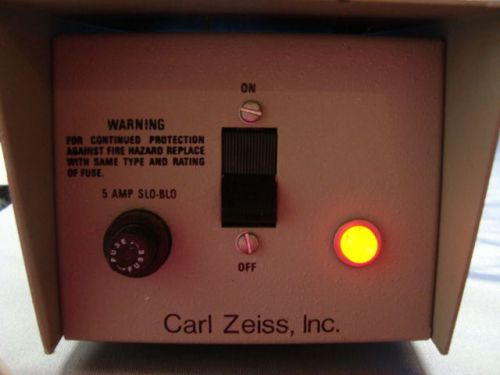 Carl zeiss powerpacs 1100 microscope lamp power supply fpos for sale