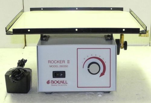 Boekel rocker ii  12&#034; x 12&#034; platform rocker/shaker w/ adjustable angle &amp; speed for sale