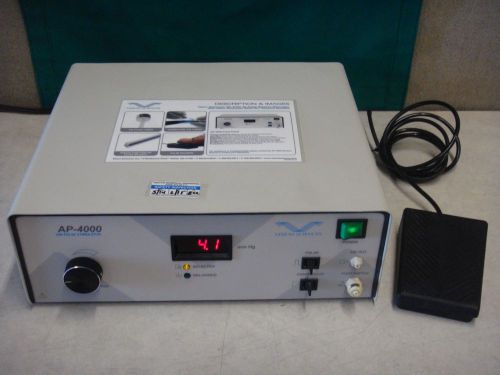Vision Sciences AP-4000 Air Pulse Stimulator w/ Foot Air Pedal