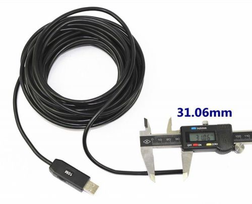 10m cable 5.5mm hd 720p borescope usb tube snake endoscope inspection camera for sale