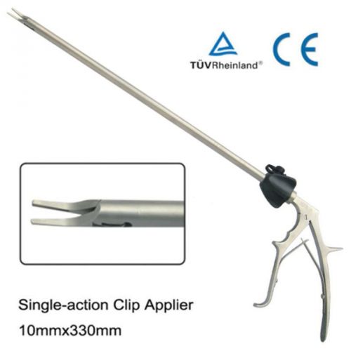Brand New Clip Applier Single Action 10X330mm Laparoscopy laparoscope warranty