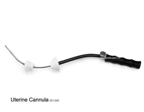 New Curved Uterine Cannula Ceramic Cup Gynaecology