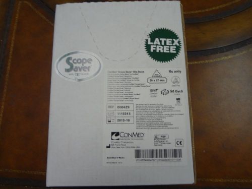 Box of 50 ConMed Scope Saver Bite Block Ref 000429