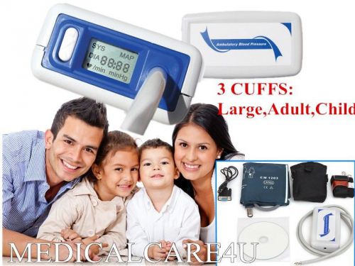 Ambulatory blood pressure monitor,nibp monitor,24 hrs analyzing,software,3 cuffs for sale