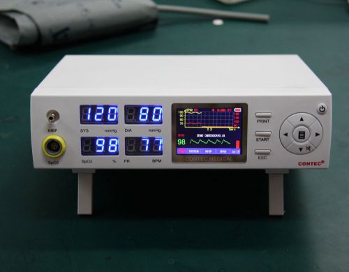 Contec icu patient monitor cms5000b,vital signs monitor nibp+spo2+pr,in popular for sale