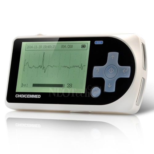 Portable ECG Monitor, Handheld EKG Machine, Heart Rate, Electrodes included!