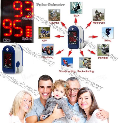 Ce&amp;fda,fingertip pulse oximeter,blood oxygen saturation,spo2 monitor,pr,cms50dl for sale