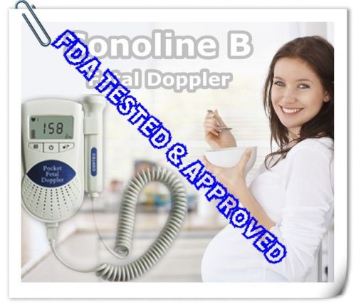 Sonoline B Fetal Heart Doppler, Backlight LCD FDA 3Mhz- USA Seller