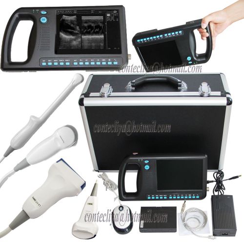 Digital Portable PalmSmart Ultrasound Scanner machine with Three probes+software