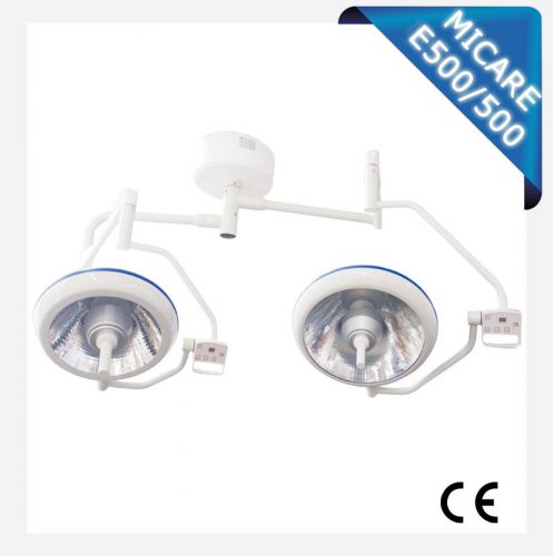 Micare double headed ceiling led ot light operating shadowless light e500/500 ce for sale