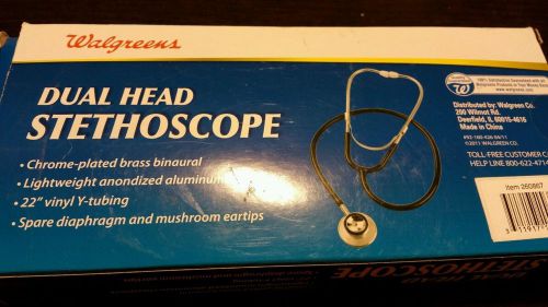 Dual head stethoscope