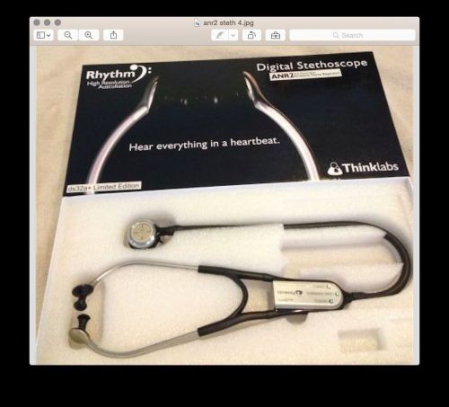Thinklabs rhythm digital anr2 electronic stethoscope ds32a for sale