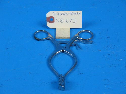 Grieshaber Retractor 3x4 prong OR Surgery Stainless Codman