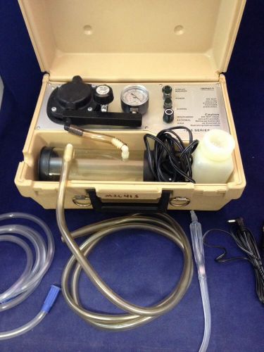 Impact 325m portable suction apparatus pump oropharyngeal tracheal unit 2 for sale