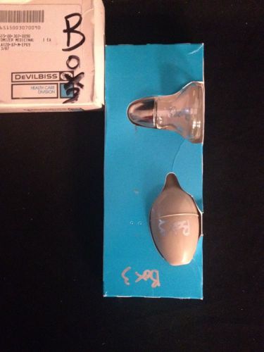 DEVILBISS Medicinal Clear Glass Atomizer Model 15 Good Condition