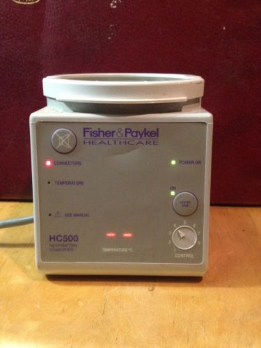 FISHER &amp; PAYKEL HC 500 (HC500) RESPIRATORY HUMIDIFIER @