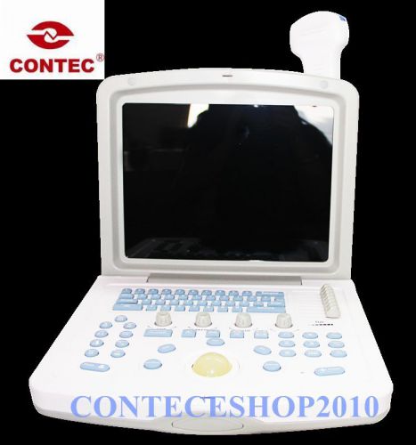 Contec digital cms600b3 portable ultrasound scanner machine,3.5mhz convex probe. for sale