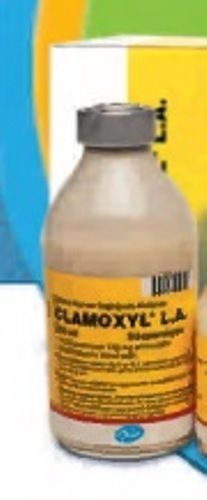 ZOETIS Clamoxyl LA 100ml amoxicillin enj VETERINARY used for sheep dog cat cattl